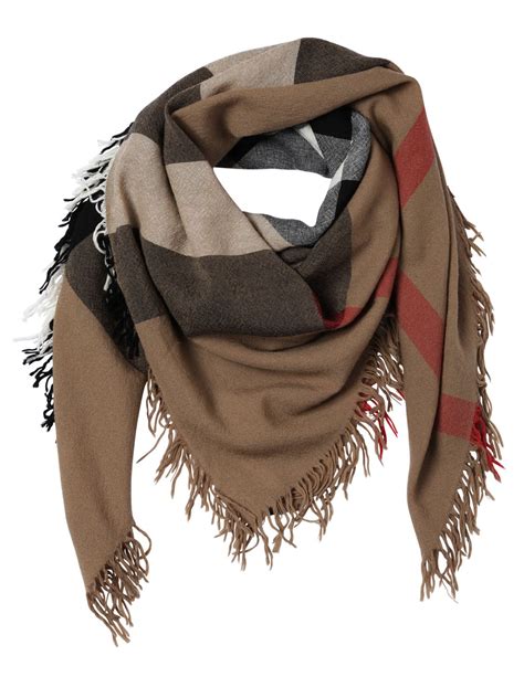 brown Burberry scarves